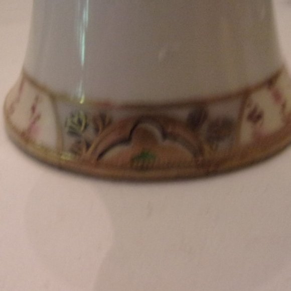 ANTIQUE HAND PAINTED NIPPON HAT PIN HOLDER. WS - Picture 2 of 5